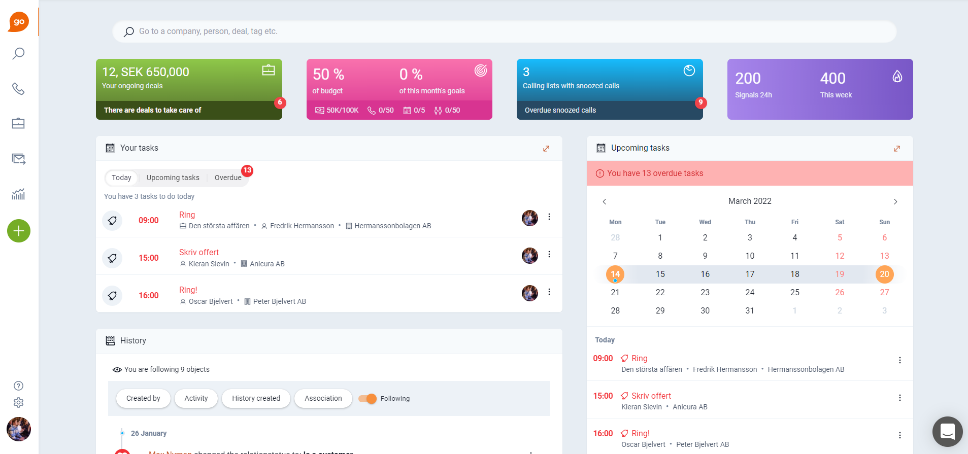 screenshot of Lime Go